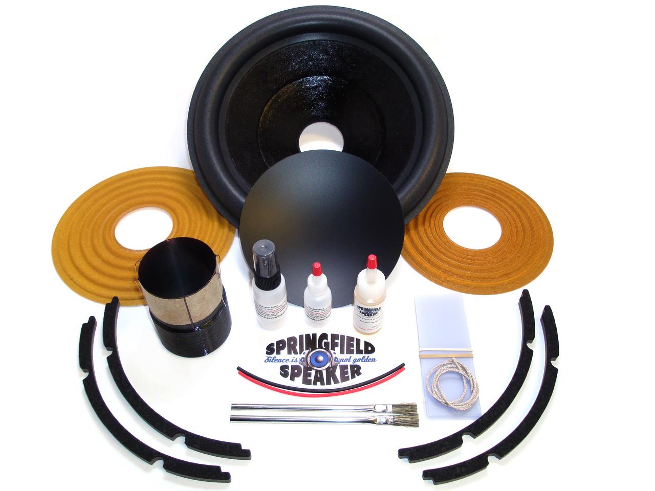 Details About Complete Alpine Swr 1223d Recone Kit Dual 2 Ohm Incl Adhesives