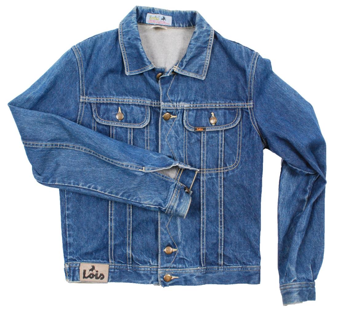 Vintage 1980s Lois Slim denim jean jacket - XSmall XS | eBay