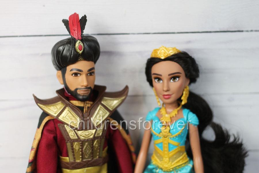 Disney Live Action Aladdin Doll Set Jafar Dalia Singing Jasmine