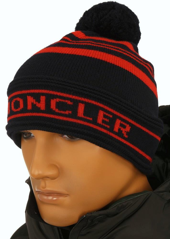 red moncler hat