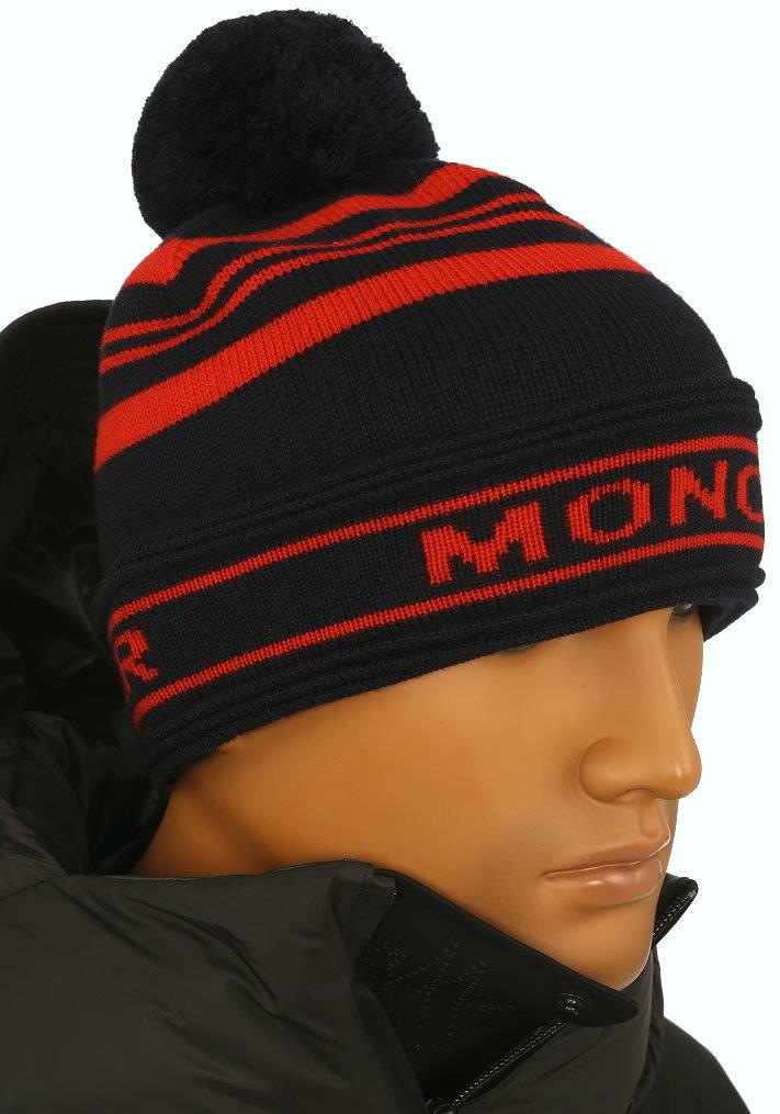 moncler beanie red