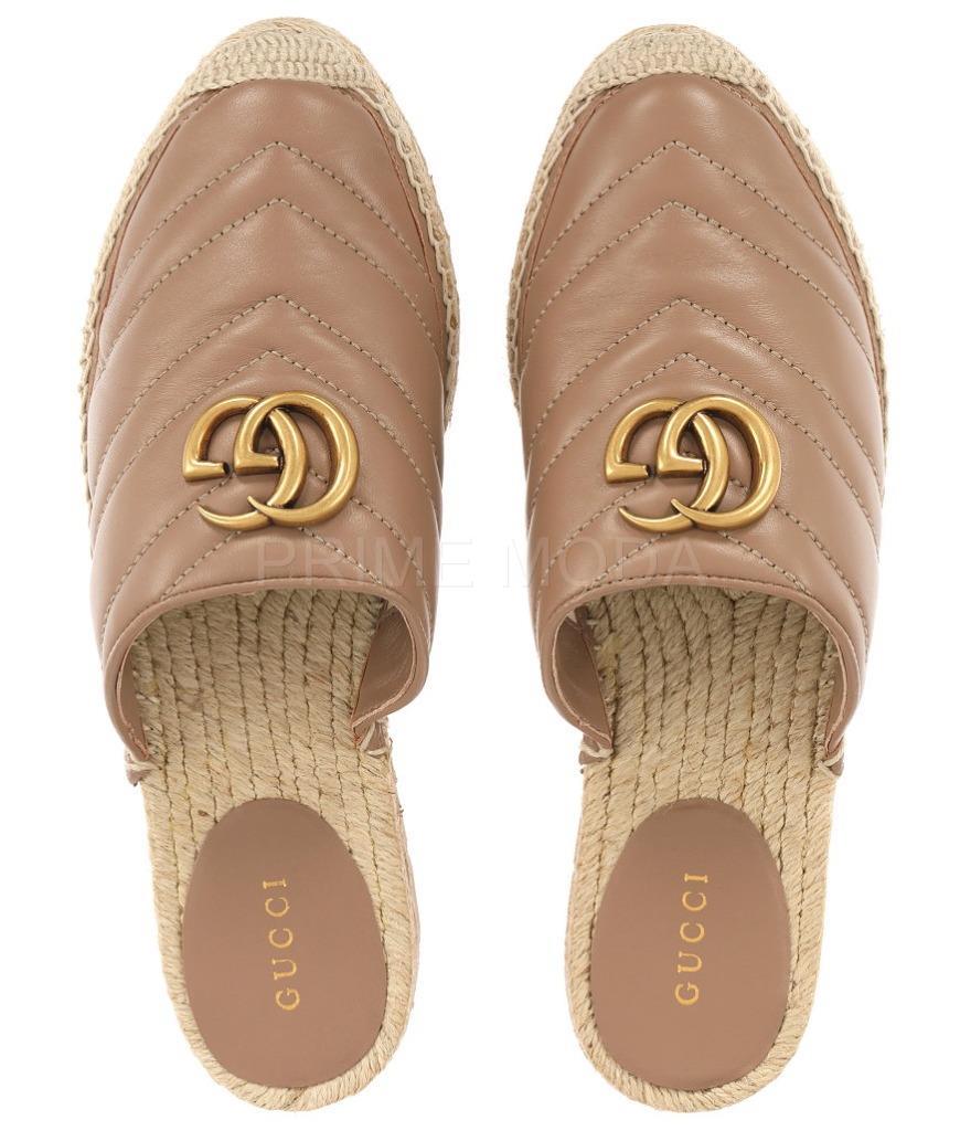 gucci espadrille mules