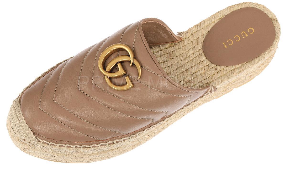 pilar platform espadrille mule gucci