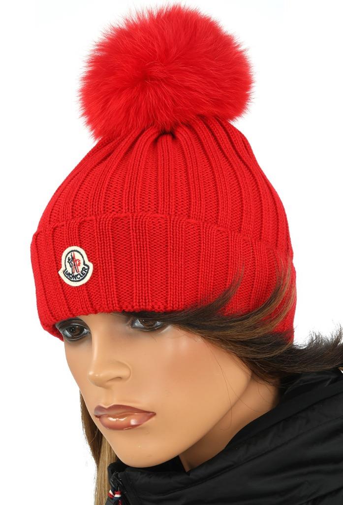 moncler hat red