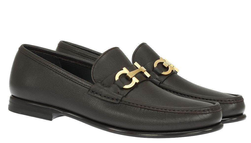 ferragamo crown bit loafer