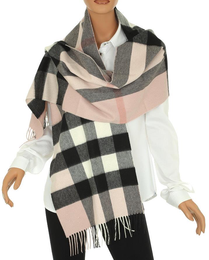 ash rose burberry scarf