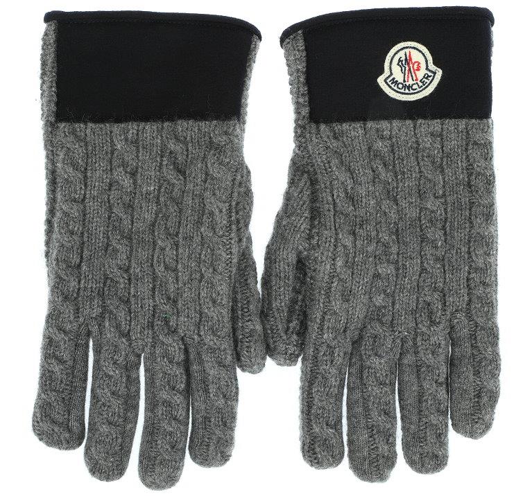 mens grey wool gloves