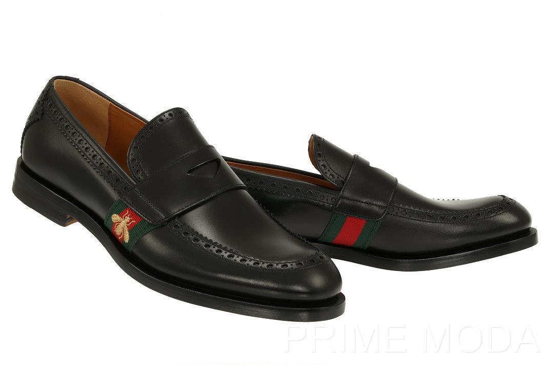 bee gucci loafers