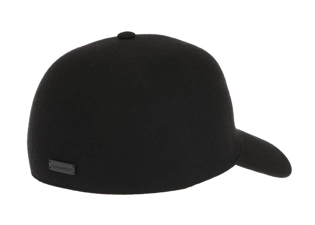 burberry felted wool baseball cap