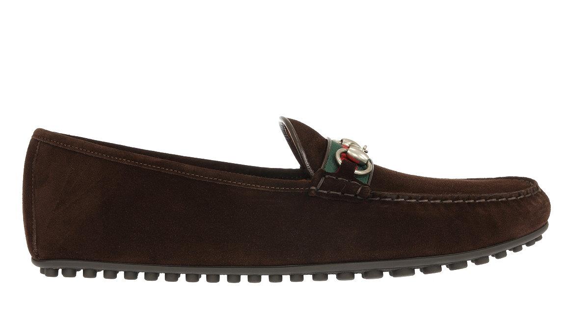 brown suede gucci shoes