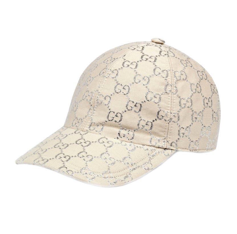 gucci cap silver