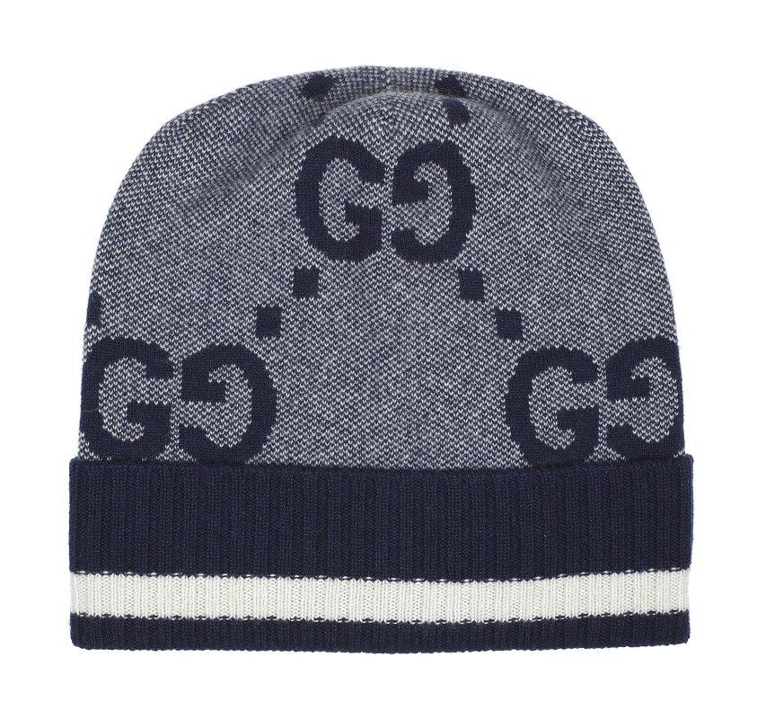 GUCCI グッチ ベレー帽 ウール ブルー : ブランドバリュー