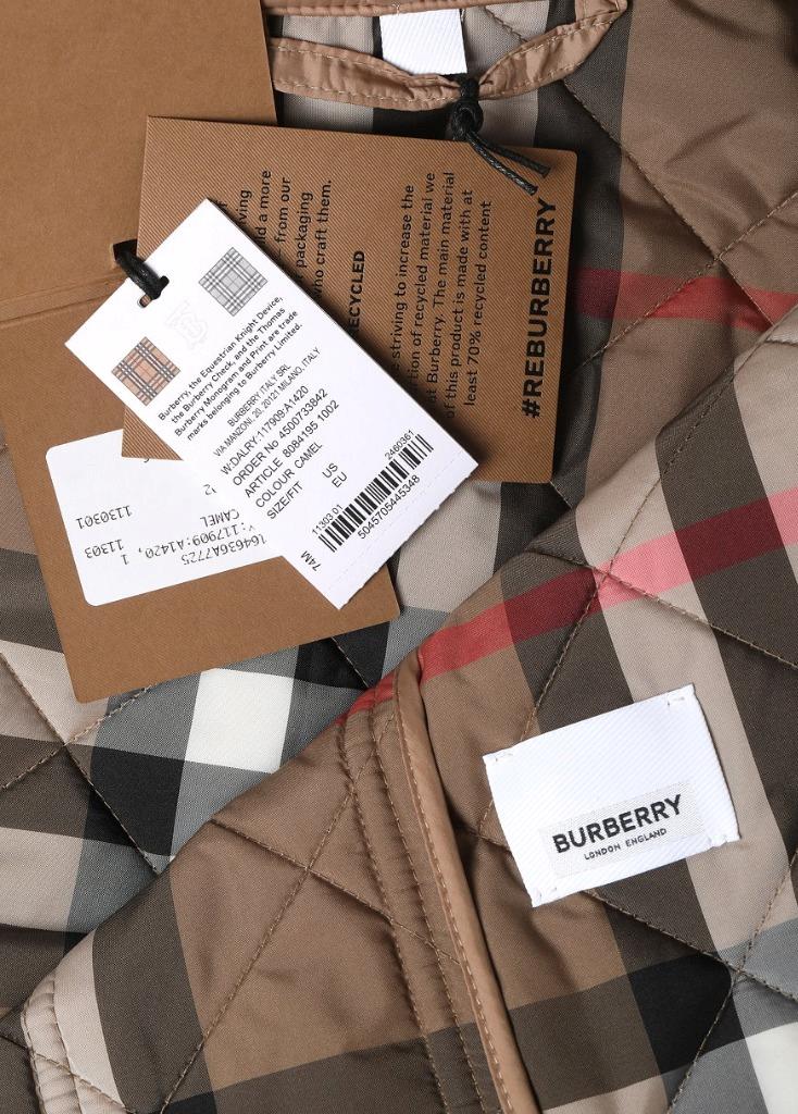 BURBERRY☆キルティング パデット ジャケット BEIGE LADIES ウィメンズ デザイナーキルティングジャケット | Burberry® 公式