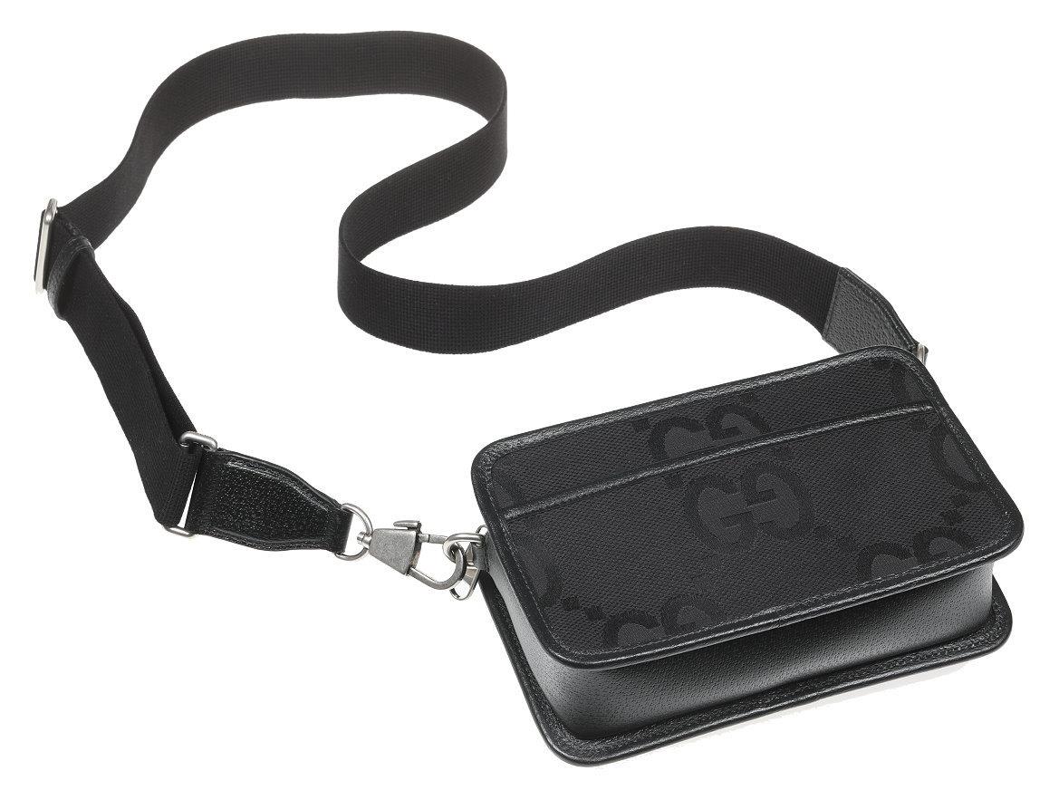 NEW GUCCI LUXURY BLACK JUMBO G CAMERA CROSSBODY SHOULDER BAG | eBay