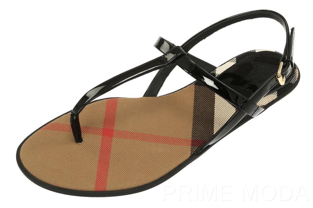 thong burberry flip flop