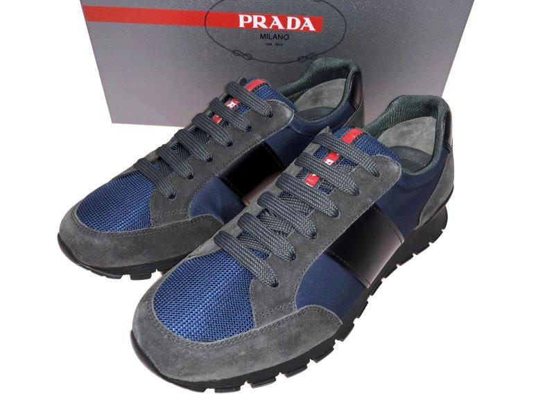 light blue prada shoes