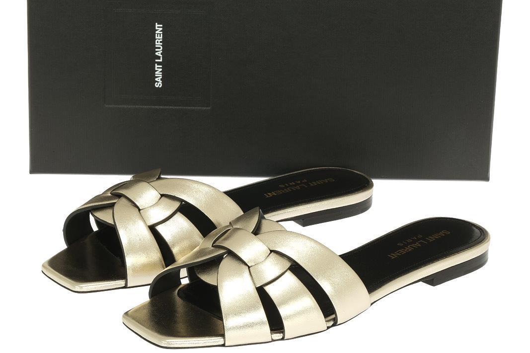 ysl flip flops