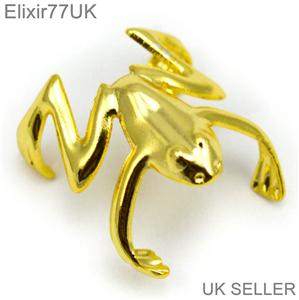 3D style rétro angel fée papillon frog bague d/'oreille clip clous enveloppé
