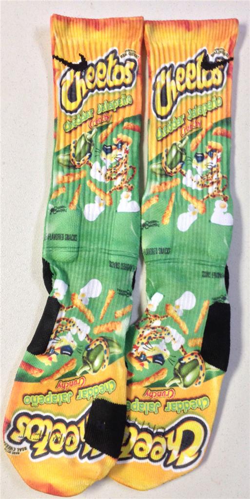 Custom Cheetos Jalapeno Nike Elite Socks | eBay