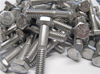 50 ea 1//4/"-20 x 1-1//2/" S30400 THE 304 Stainless Steel Hex Cap Bolt full thread