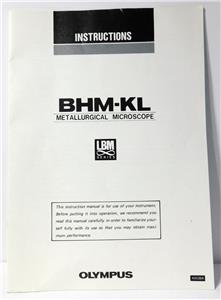Olympus Bhm