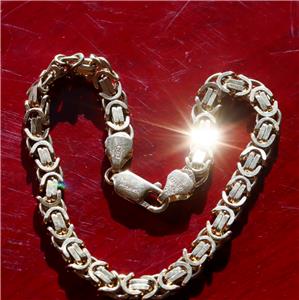 18k 750 yellow gold bracelet Italian 8.5
