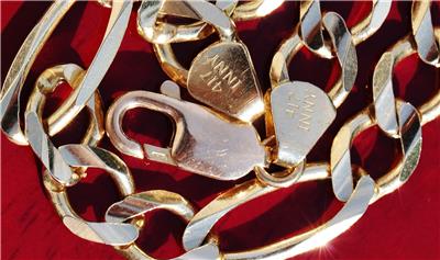 10k 417 yellow gold bracelet 8.0