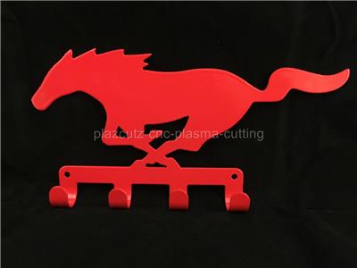 Mustang Horse Lead Coat Towel Door Key Hanger Holder