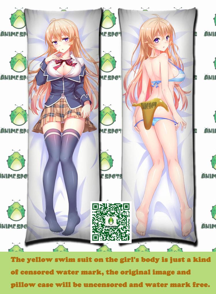 Food Wars Shokugeki Soma Tadokoro Nakiri Erina Anime Dakimakura