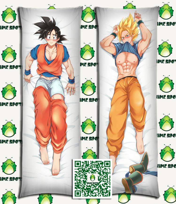 Dragon Ball Goku Nk089 Anime Dakimakura Body Pillow Case Ebay