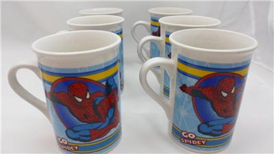spiderman tea set