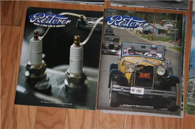 Model a ford club of america the restorer #2