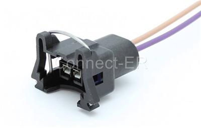 TPI Cold Start 9th Injector Pigtail Wiring Harness Connector 85-88