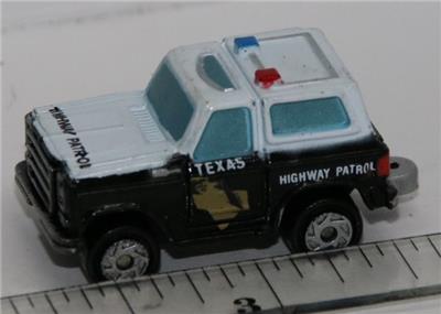 micro machines police car