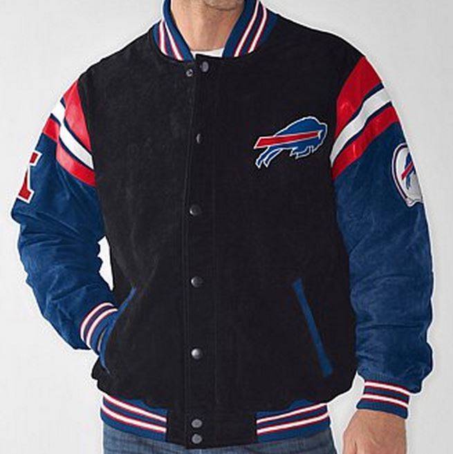 PICK YOUR TEAM NFL FOOTBALL MENS SUEDE LEATHER JACKET OFFICIALLY ...