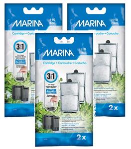 = 4 Filters 2 Packs Marina i25 I25 Replacement Power Cartridge Refill