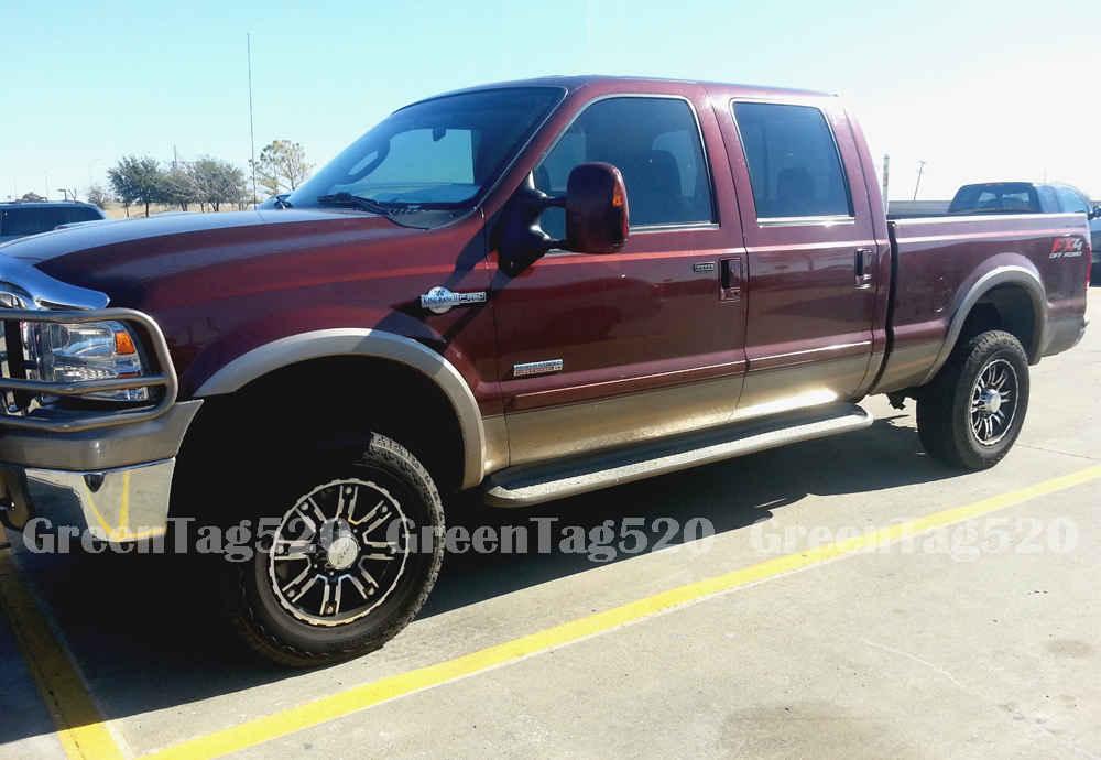 Matte black ford super duty #3