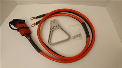 3 PC 2GA 32FT QUICK CONNECT 800 AMP JUMPER BOOSTER CABLE 