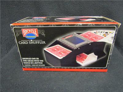 Bicycle deals card shuffler