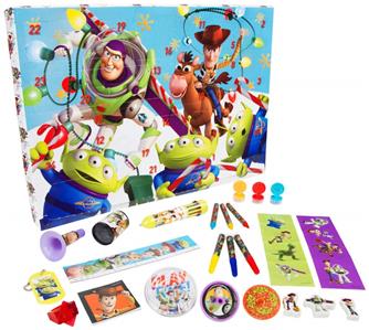 Disney Toy Story Christmas Advent Calendar Stickers Stamps Toys Kids
