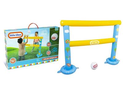 Little Tikes Inflatable Volleyball Set Childrens Outdoor Garden