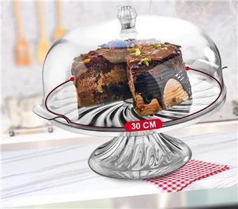 Glass Dome Amazon Red Cake Stand With Dome Large Cake Stand With