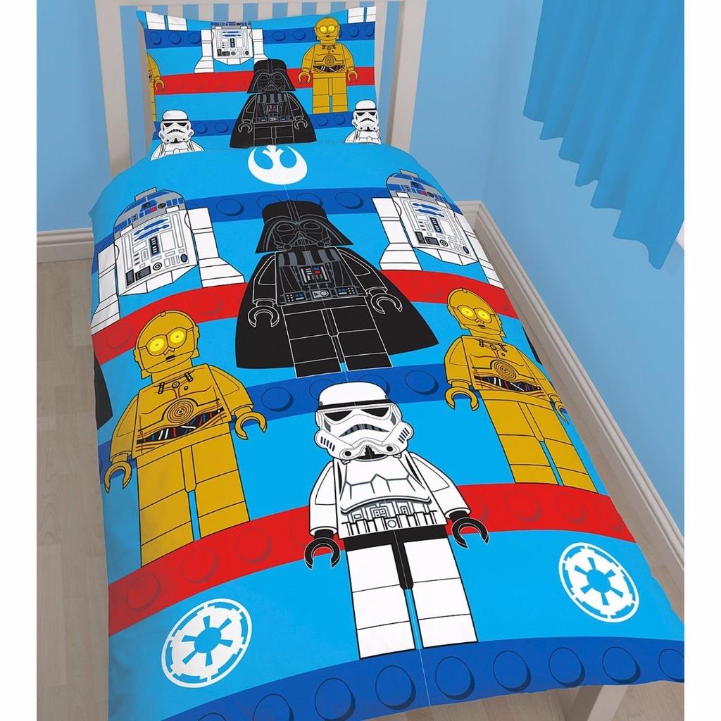 Lego Star Wars Sides Single Duvet Quilt Cover Set Childrens Bedroom Lego Star Wars Sides Single Duvet Quilt Cover Set Childrens Bedroom Bedding New