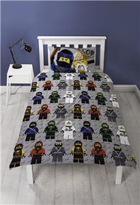Lego Ninjago Set Copripiumino Letto Singolo The Movie Guru