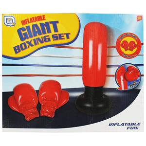 Kinder Aufblasbar Riesig Boxen Boxsack Und Handschuhe Set Draussen Spass 3 Ebay