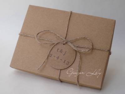 Kraft Invitations Boxes 2