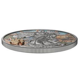 USA 2019 $1 US National Park ROCKY MOUNTAIN 1 Oz Silver Coin mintage 99pcs
