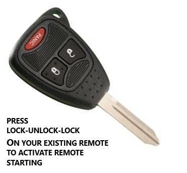 PLUG & PLAY OEM REMOTE ACTIVATED REMOTE START 2007-2011 DODGE DAKOTA