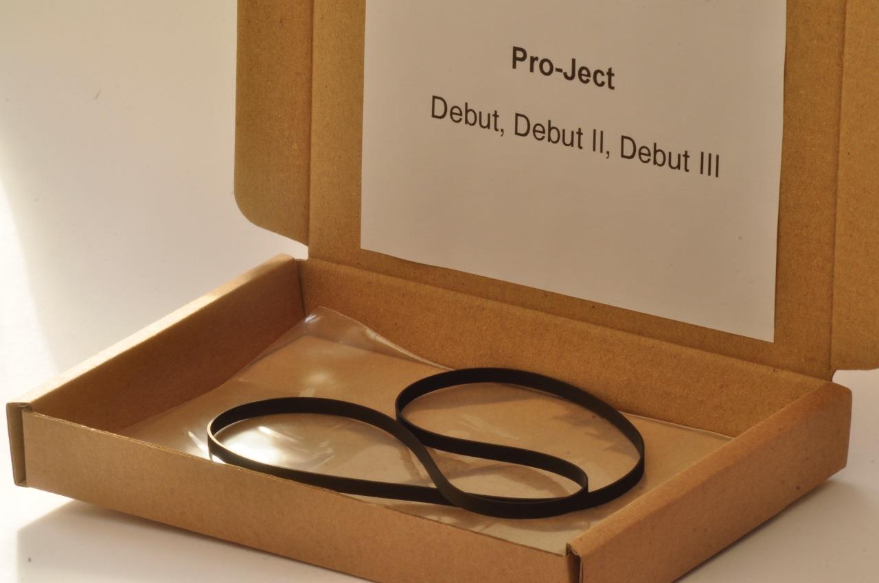 Turntable Drive Belt Pro-Ject Debut, Debut II, Debut III project pro-ject Standard drive belt Part Code 1940 675 051 Project Debut