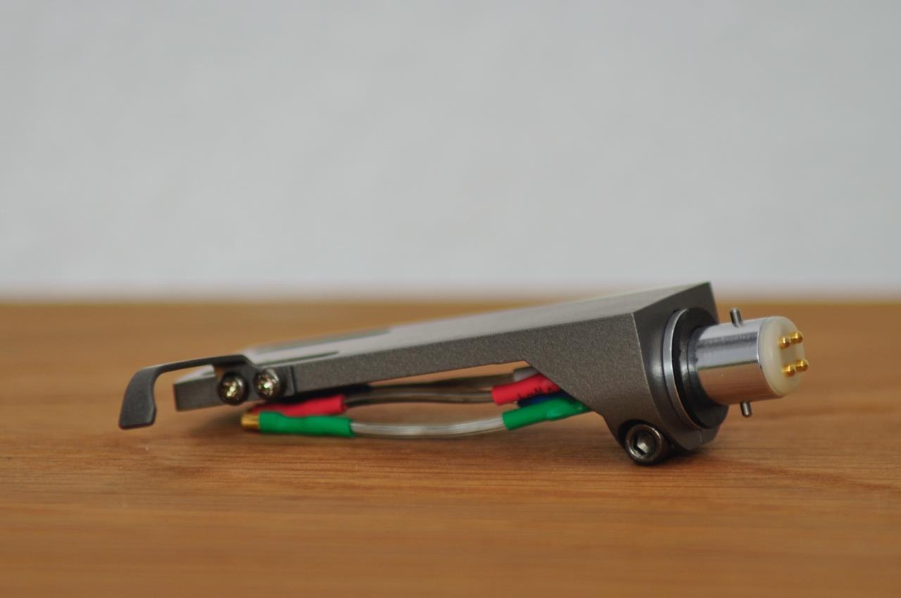 Azimuth Adjustable SME type Turntable Headshell Silver Plated Wires Hi-End Tonar headshell